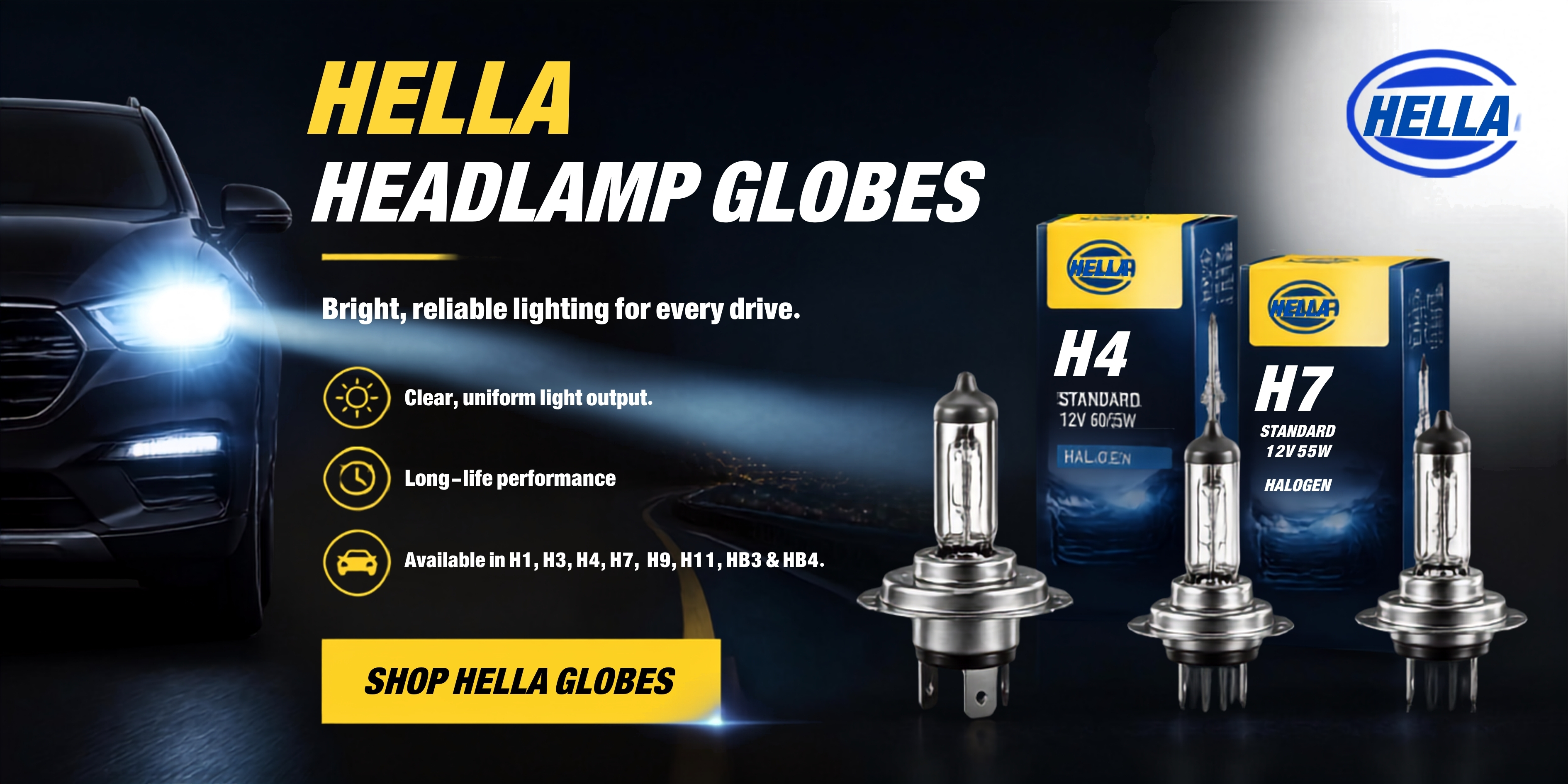 headlamp Globes